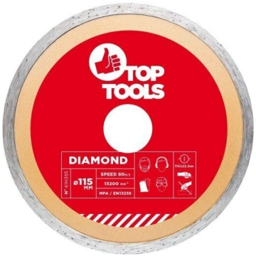 Dimanta disks Topex, 115 mm Toptools