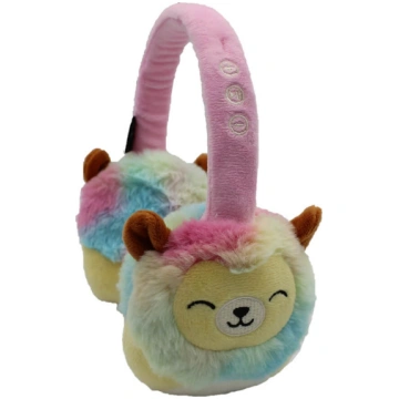 Squishmallows - Plush Bluetooth Headphones - Leona