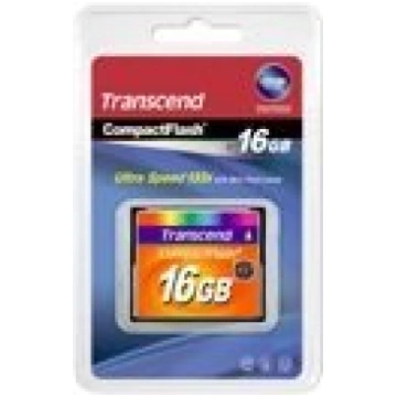 Transcend - flash memory card - 16 GB - CompactFla