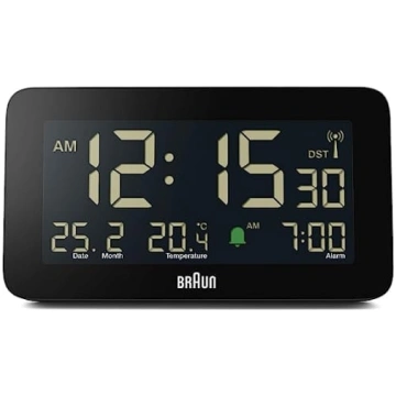 Braun BC10B-DCF bezvadu digitālais modinātājs Cent