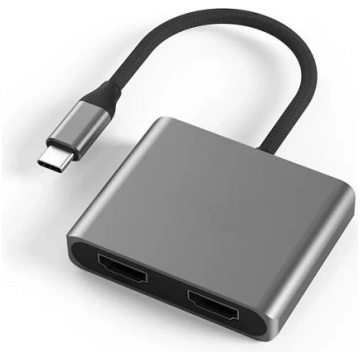 Adapter USB Type-C - 2x HDMI 4K Extra Digital