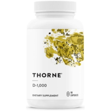 Vitamin D 1000 iu Thorne Research 90 caps