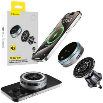 Blavec Car holder BHC-05 Qi2.2 25W magnetically de