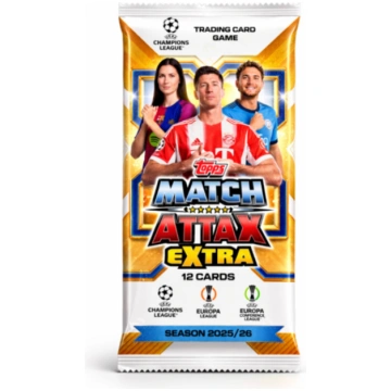 Kolekcionējamās kartes Topps Match Attax Extra 202