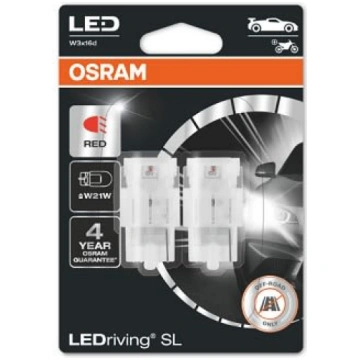 LED gaismas spuldze (Blisters 2 gab.) W21W 12V 1,4