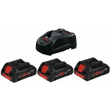 Bosch ZESTAW STARTOWY PROCORE 18V 3*4.0AH + ÅADOW