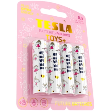 Tesla Baterijas AA TOYS GIRL ( LR06/ BLISTER FOIL 