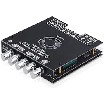 HiFi Amplifier with Bluetooth, ZK-HT21 2.1 Channel