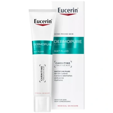EUCERIN DermoPure Clinical Mat fluīds, 40 ml