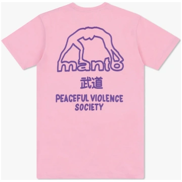 T-shirt Manto Society 25 pink