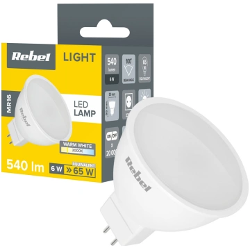 Rebel Light Lampa Led Rebel 6W MR16 3000K 230V trw