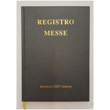 Quaderno Registro Messe Alla Fonte Arte Sacra