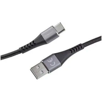 USB-C kabelis INTENSO 7901000 — 1.5 m, melns, USB-