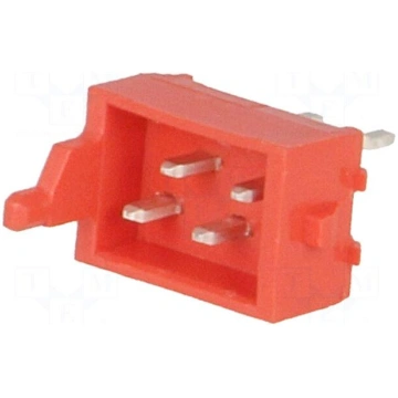 Micro-MaTch | socket | male | PIN: 4 | THT | on PC