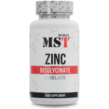 Zinc Chelate Bisglycinate MST Nutrition 180 tab