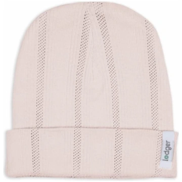 Lodger Beanie Pointelle bernu cepurite Powder 0-6 