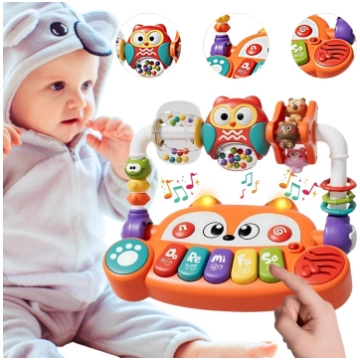 WOOPIE BABY Interaktīvais izglītojošais klavieru s