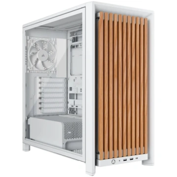 CORSAIR Geh Midi FRAME 4000D RS Wood Mid-Tower, Wh