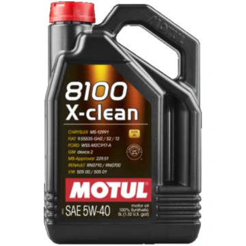 MOTUL 102051 5W-40 5l Motoreļļa