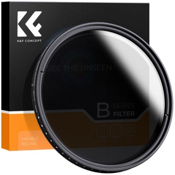 K&F Concept 82MM Slim Variable/Fader NDX, ND2~ND40