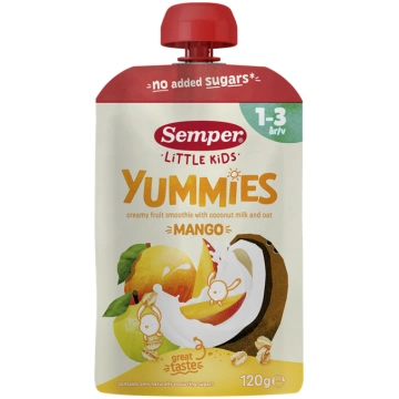 Semper Yummies smūtijs ar mango (12m+) 120g