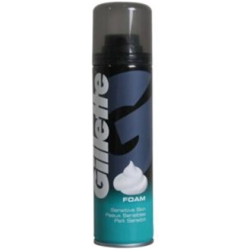 SKŪŠANĀS PUTAS GILLETTE SHAVING FOAM SENSITIVE 200