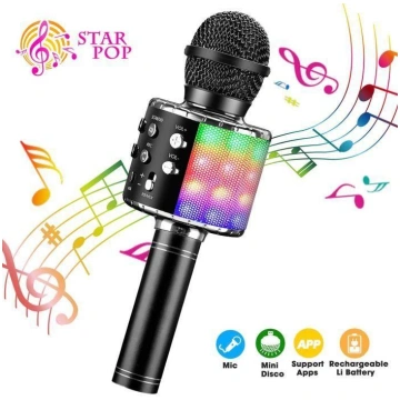 Wireless Karaoke Microphone, Portable Bluetooth Ka