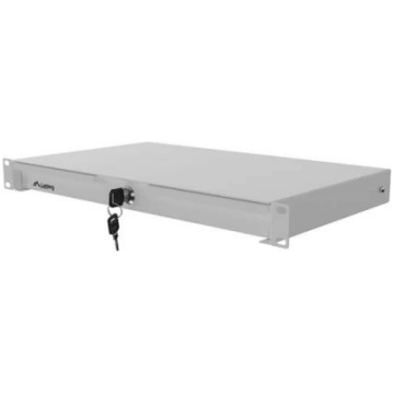 Lanberg 19" Rack Cabinet Drawer 1U 270 mm Grey (1U