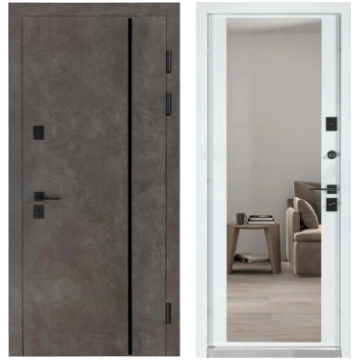Ārdurvis TERMO ULTRA Modelis 546/607 ar spoguli