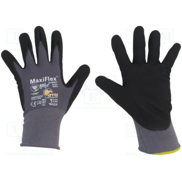Protective gloves; Size: 10; grey-black; MaxiFlex®