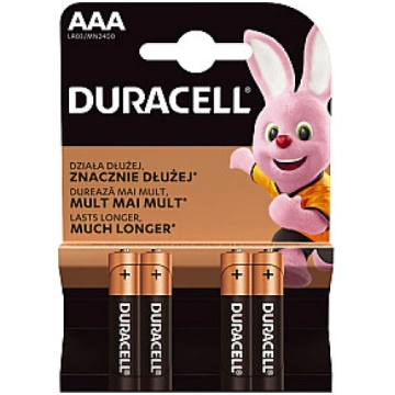Duracell LR03 vienreizējās lietošanas AAA sārma ba