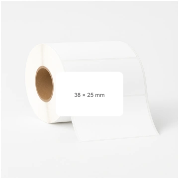 Līmlentes 38x25mm Thermo ecco (1 rullis - 1500gab)
