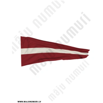 Latvijas Karogs - vimpelis mastam - PREMIUM gabard