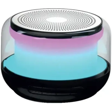 Setty GB-700 apaļš RGB Bluetooth skaļrunis – melns
