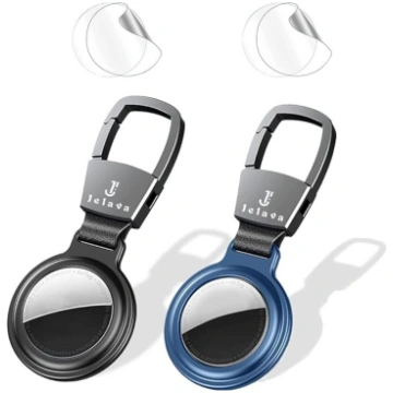 Airtag Pendant Pack of 2, Airtag Case with Carabin