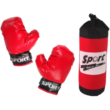 Leantoys Komplekts Boksa Maiss Cimdi Boksa Boxing 