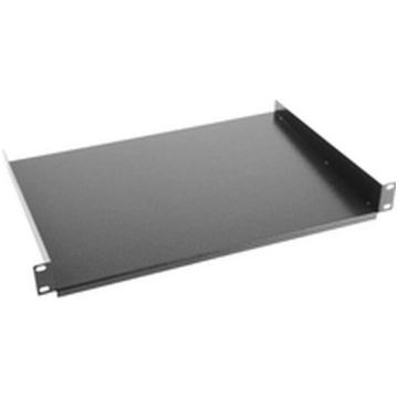 Lanberg melns plaukts rack 1U 19" RAL 9004
