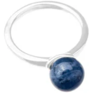 Sfera Anello Moon - Sodalite