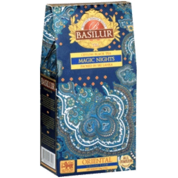 Melnā tēja BASILUR Oriental Magic Nights 100g