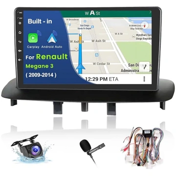 Auto radio Renault Megane 3 2009-2014, 2G+64G Andr