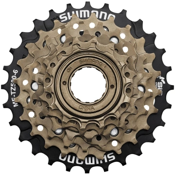 Shimano Tourney MF-TZ500 kasete, 6 ātrumi