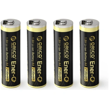 Orico Ener-G EG5C Lithium Battery 1.5V 2100mWh AA 