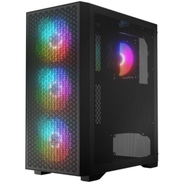 Logic DART PRO ARGB MIDI USB-C PC Case Black