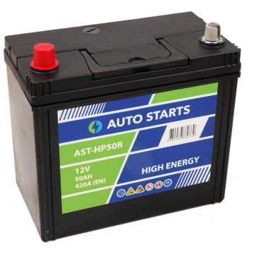 AUTO STARTS HIGH POWER JIS 12V 50Ah 420A (EN) 238x