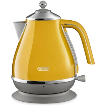 Delonghi ICONA Capitals 1,7 L, dzeltena - Tējkanna