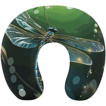 Dragonfly ceļojuma spilvens, atmiņas putu kakla sp