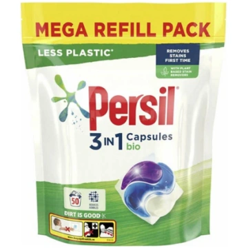 Persil veļas mazgāšanas kapsulas Power Caps Bio 50