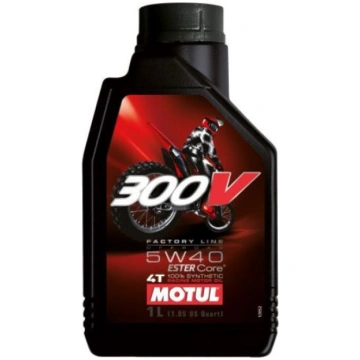 Motoreļļa 4T motocikliem MOTUL 300V 4T FACTORY LIN