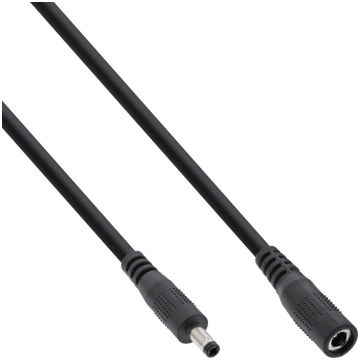 Kabel InLine InLine® DC extension cable, DC plug m