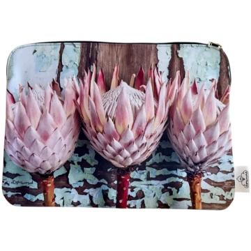 Peppermint Protea Laptop Sleeve Light Hearted